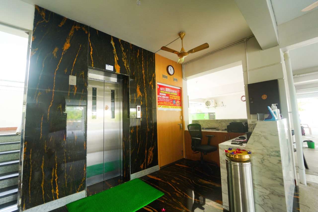 KVR Residency reception and lobby